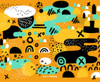 Abstract Organic Background Vector