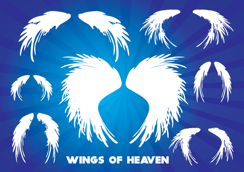 Wings Of Heaven Vector Art & Graphics | freevector.com