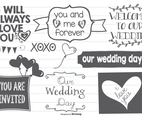 Vector Love Doodles