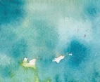 Ocean blue Watercolor Free Vector Texture