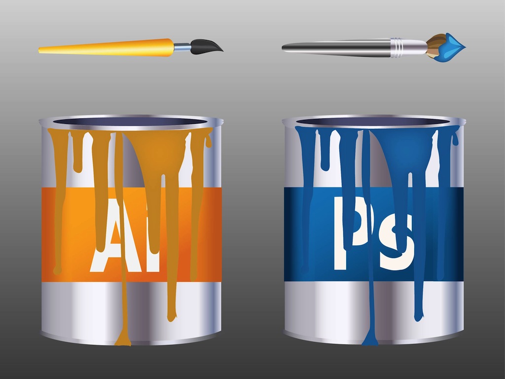 Adobe Paint Cans