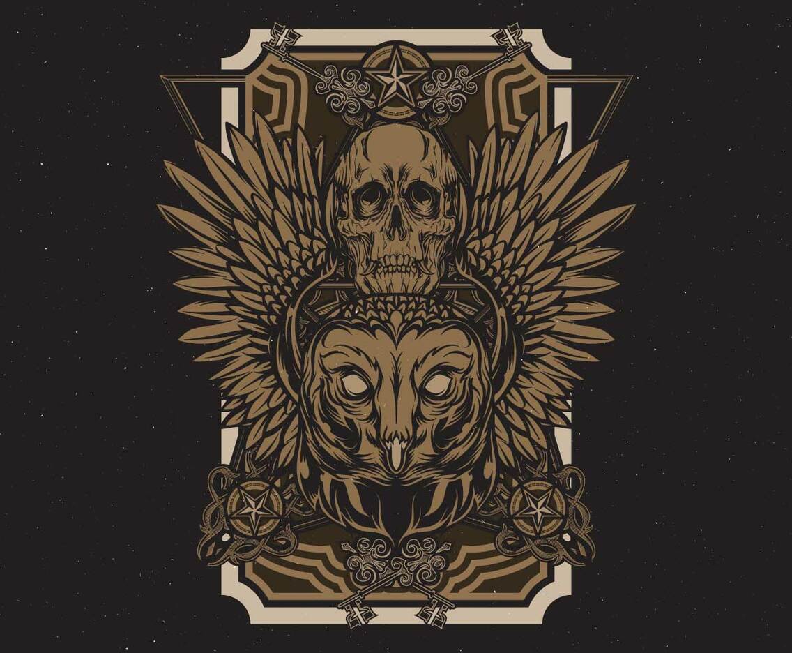 Vintage Owl Poster