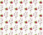 Free Vector Watercolor Floral Background