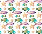 Free Vector Watercolor Sea Background