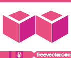Pink Cubes Logo
