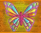 Butterfly Line Drawing