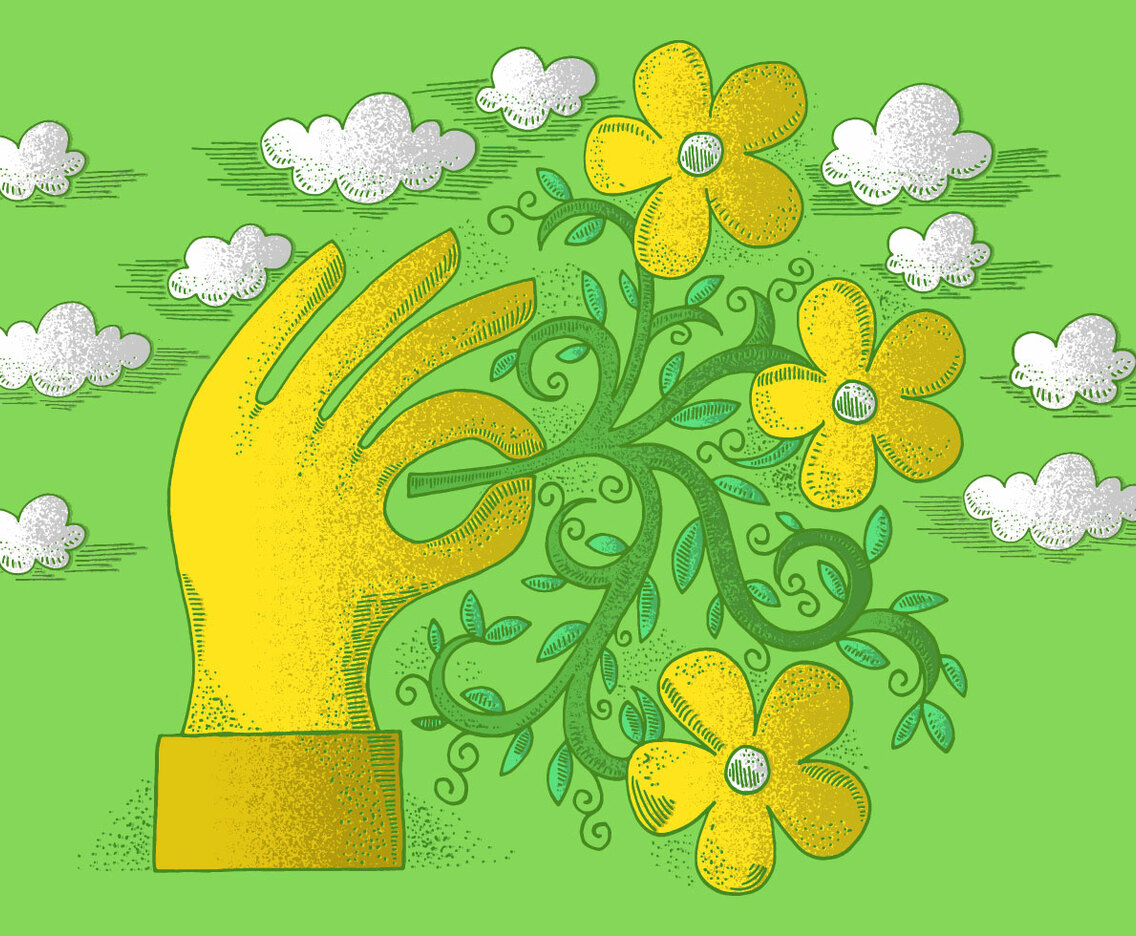 Hand Drawn Flower Vectors