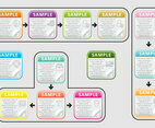 Flip Pages Text Boxes
