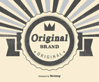 Retro Original Brand Illustration