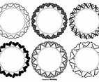 Cute Vector Heart Frames