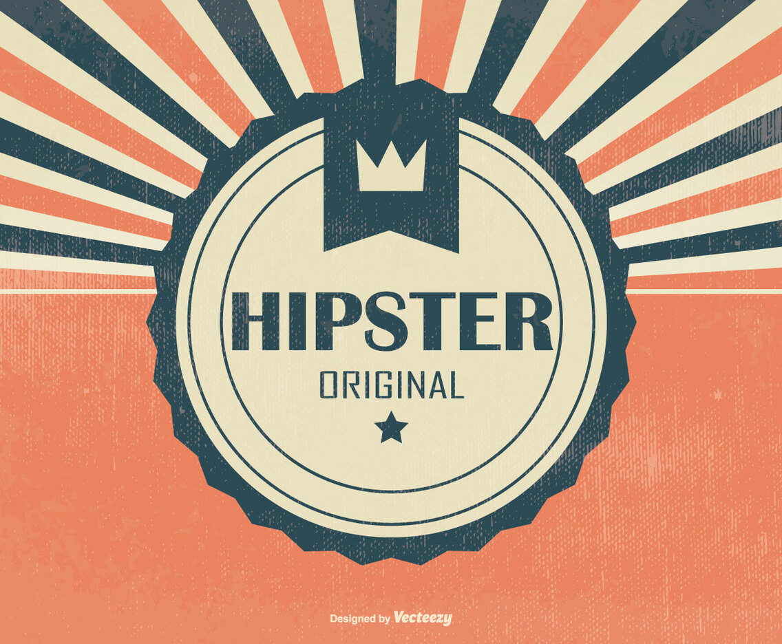 Retro Hipster Style Background