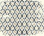Distressed Geometric Pattern Background