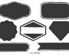 Blank Hand Drawn Labels