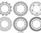 Cute Hand Drawn Style Frames