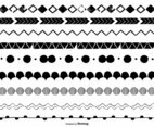 Hand Drawn Vector Borders