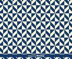 Vector abstract pattern with geometric shapes