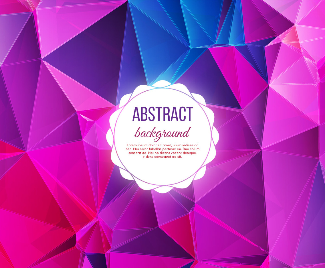 Free Vector Colorful Geometric Background