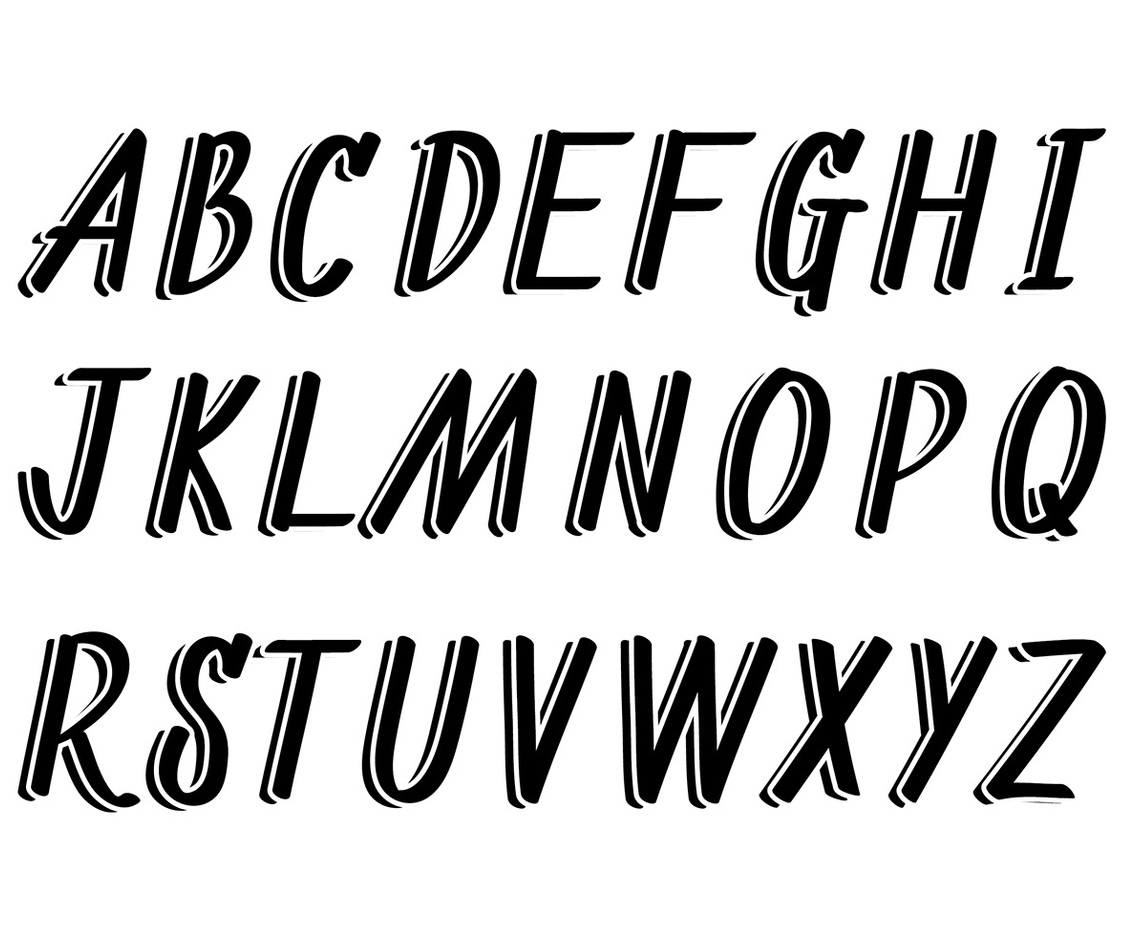 Letras Vector