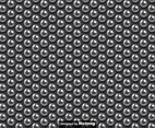 Vector Seamless Pattern Of Metallic Balls
