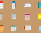 Free Block Notes Vector
