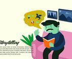 Storytelling Background