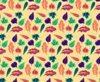 Leaf Pattern Illustration Vector 3