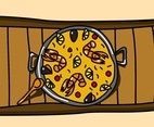Dish Paella