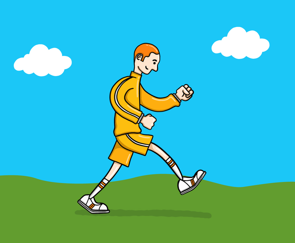 running man