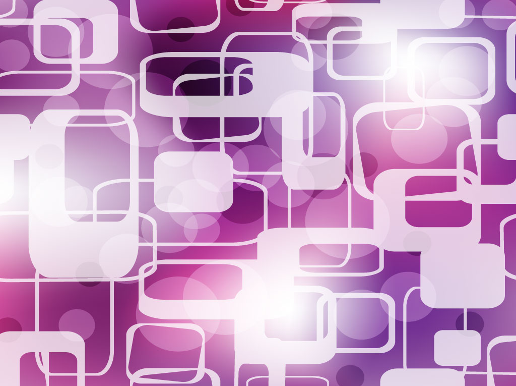 Abstract Purple Shapes Background