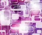 Abstract Purple Shapes Background