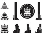 Buildings Silhouettes Graphics