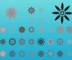 Stylized Snowflakes