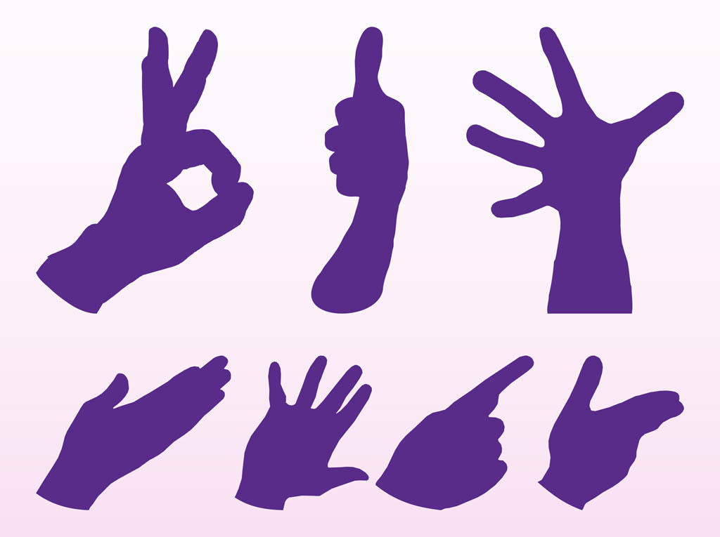 Hand Gestures Set