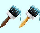 Painting Brushes Vector