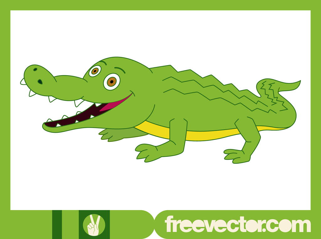 Happy Crocodile