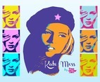 Kate Moss Pop Art