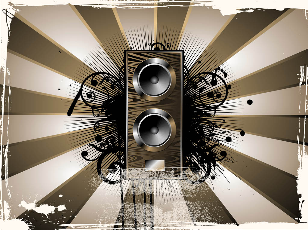 Grunge Musical Background