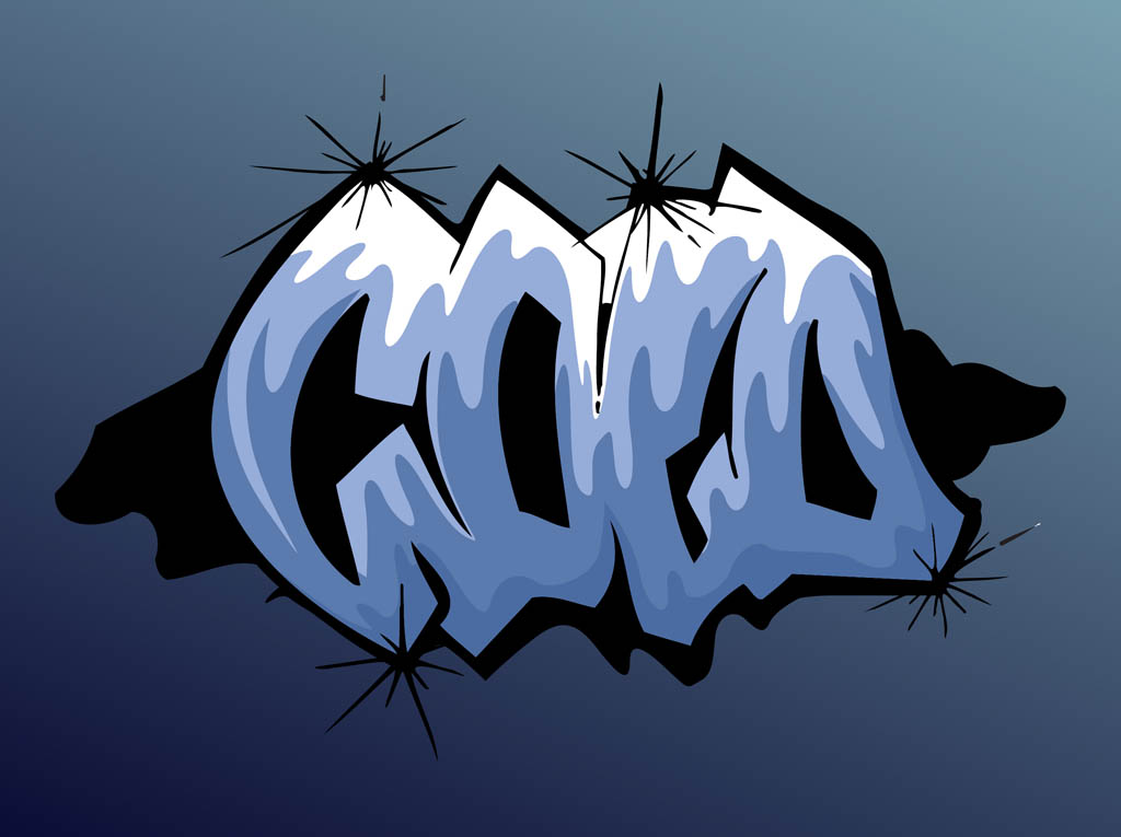 Cold Graffiti Piece