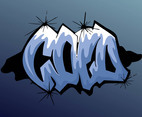 Cold Graffiti Piece