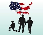 US Soldiers Vectors