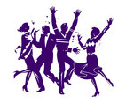 Dancing Party People Graphics