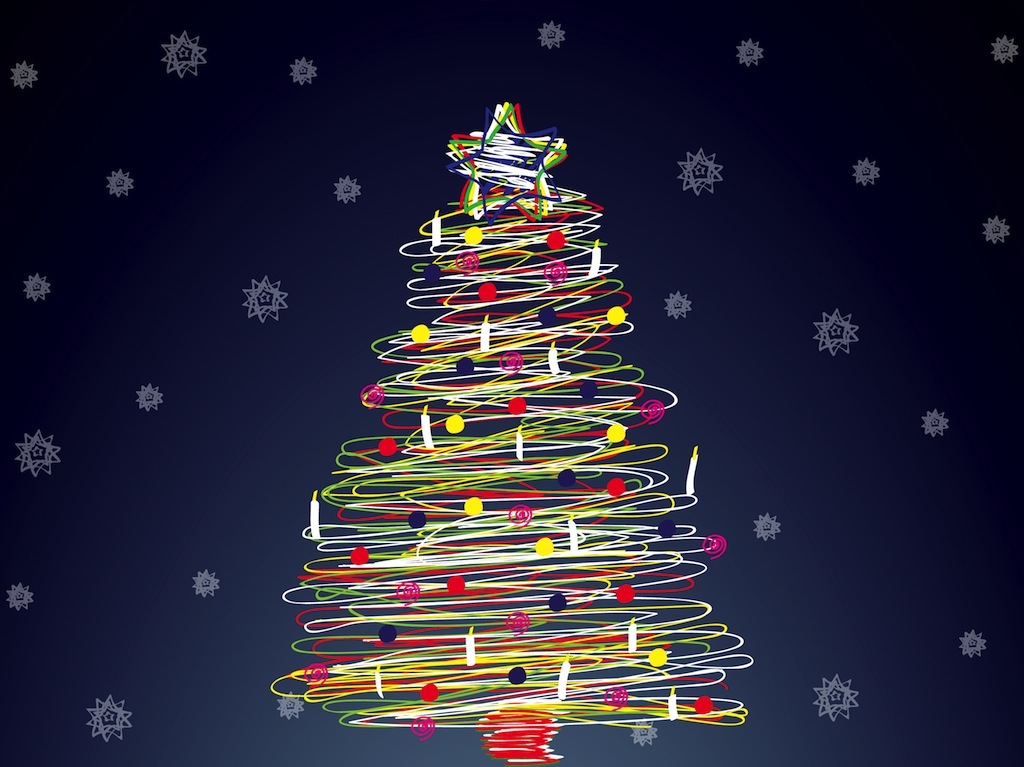Holiday Tree Vector Art & Graphics | freevector.com
