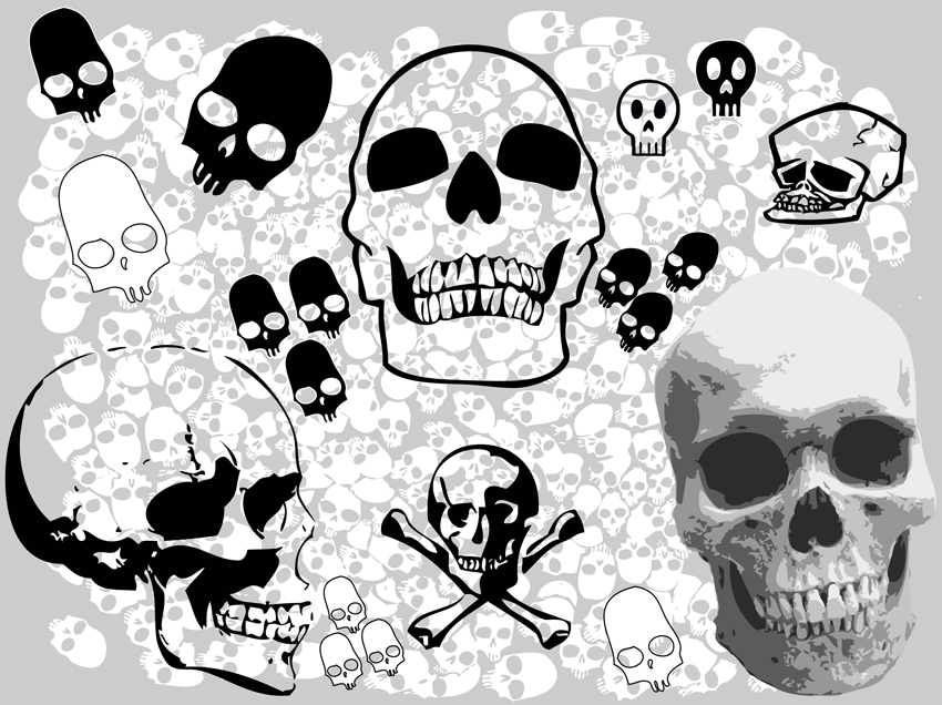 Skulls Vectors