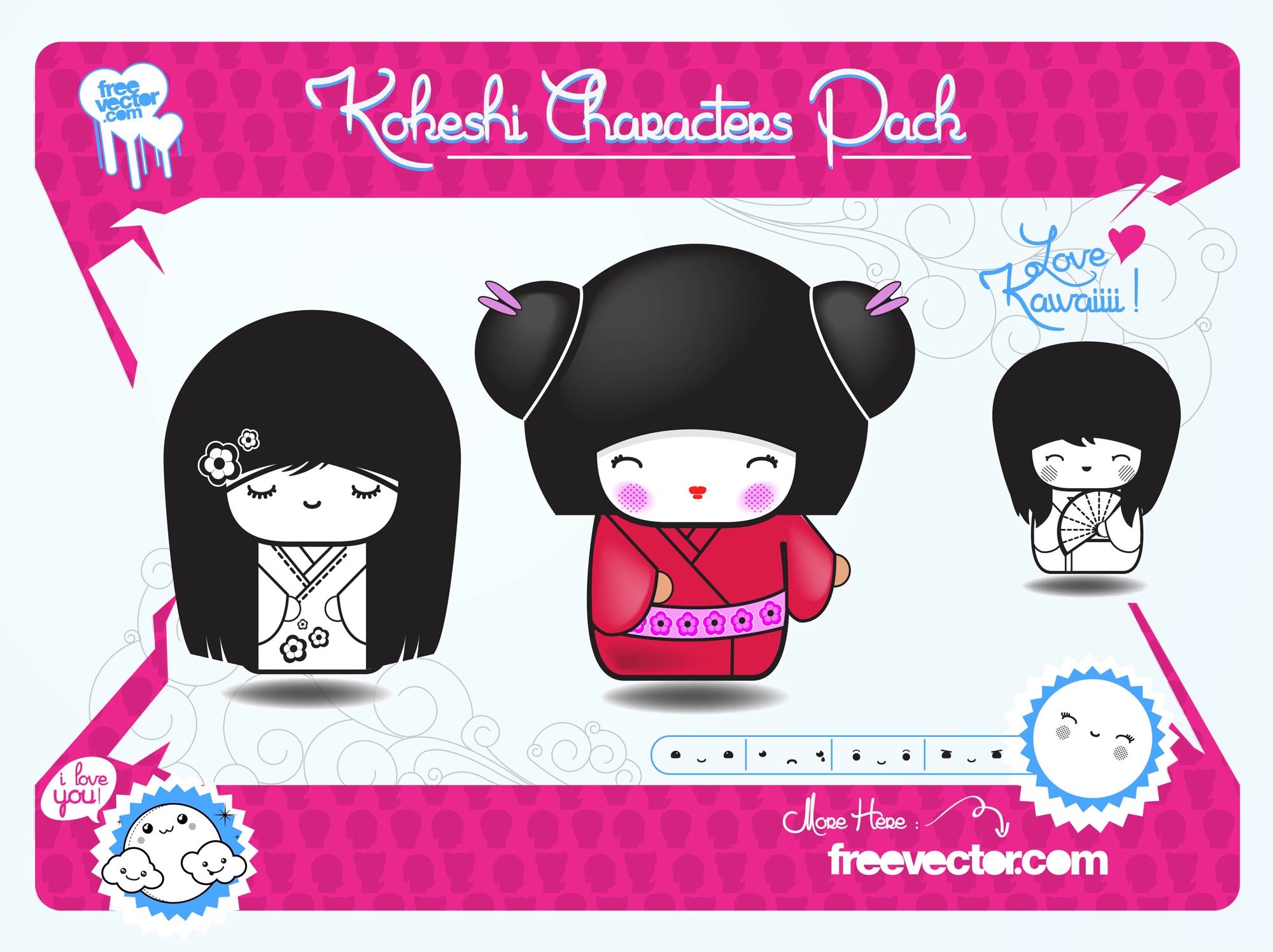 Japanese Dolls Pack