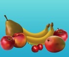 Realistic Vector Fruits