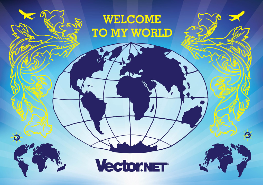 Globe Vector Illustration