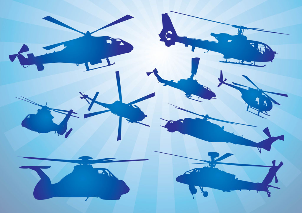 Helicopters Vectors