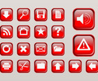 Computer Interface Buttons