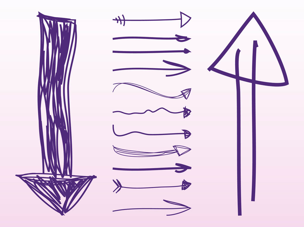 Hand Drawn Arrows Pack