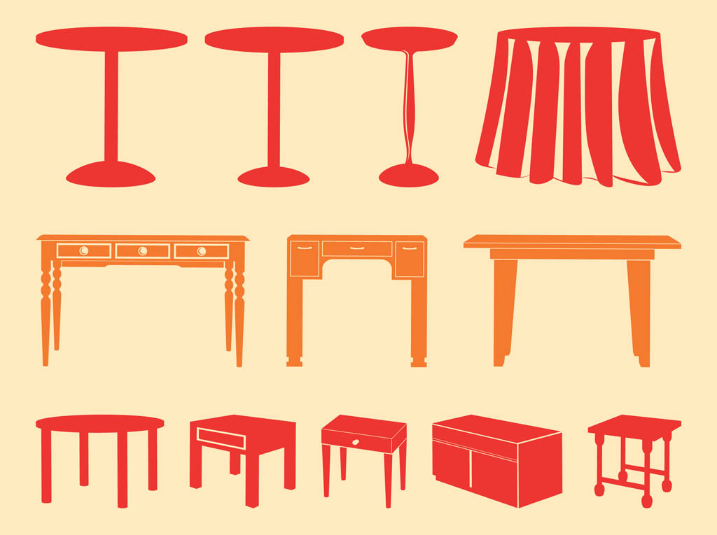 Tables Silhouettes
